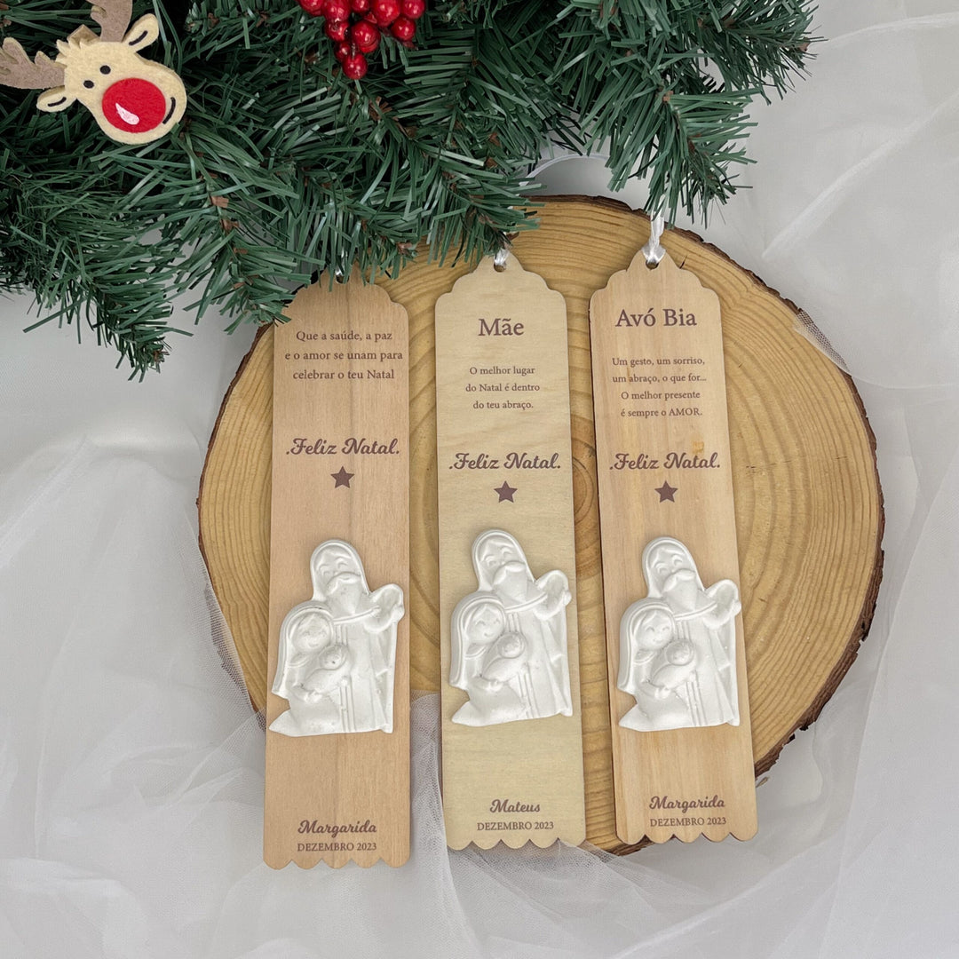 Enfeite para a Árvore de Natal - Presépio suspenso (RASCUNHO)