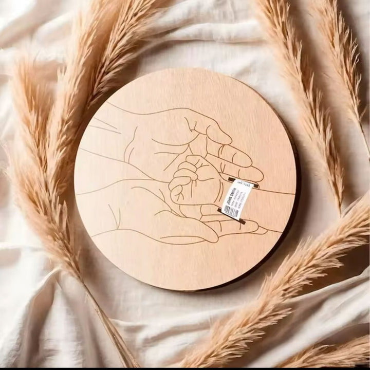 Placa Personalizada para Pulseira de Maternidade