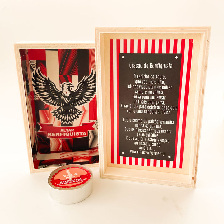 Altar do Benfiquista – A Chama Vermelha Sempre Viva!
