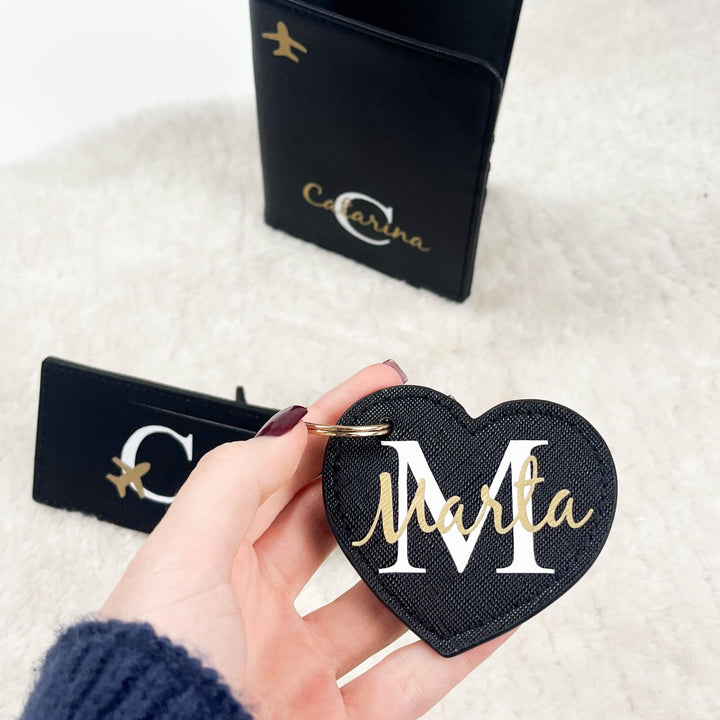 Porta Chaves Premium Personalizado com nome e Inicial