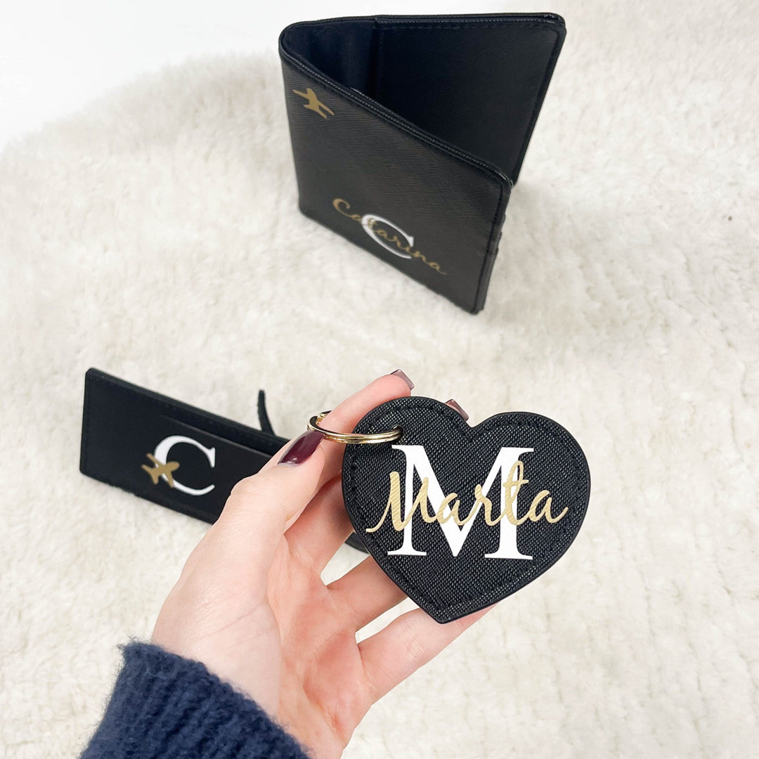 Porta Chaves Premium Personalizado com nome e Inicial