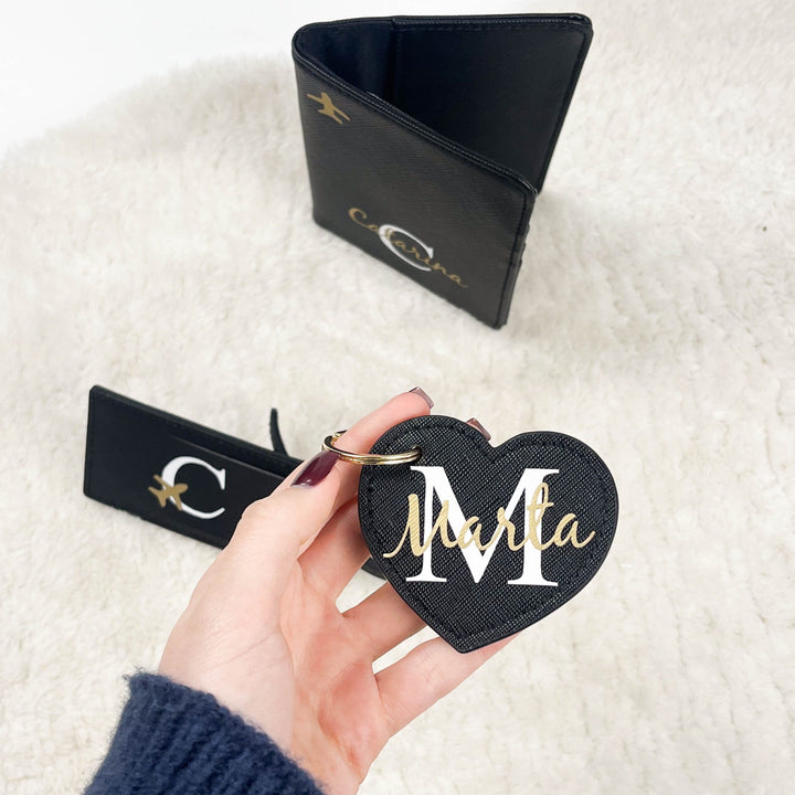 Porta Chaves Premium Personalizado com nome e Inicial
