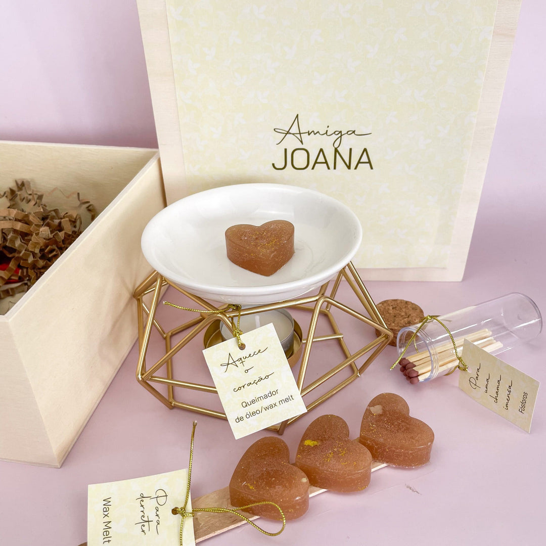 Caixa Tempo Perfeito - Queimador e Wax melts
