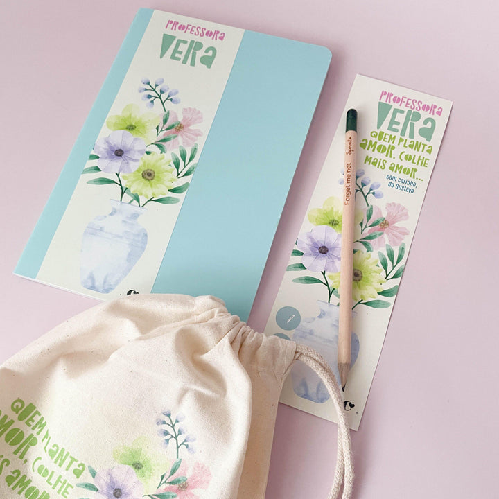 Kit "Quem planta Amor colhe amor" (Sugestão Presente Educadora/Professora)