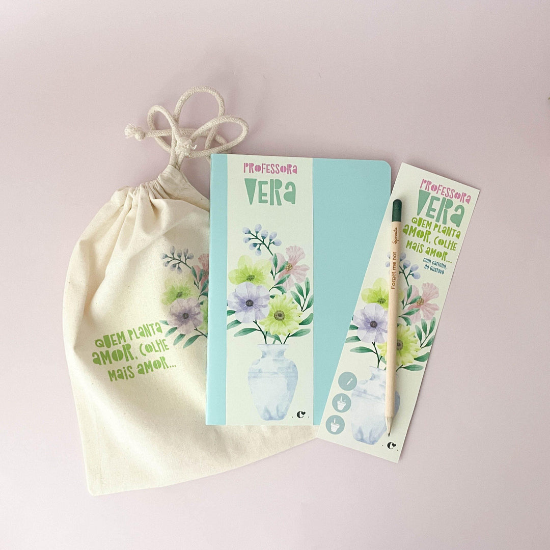 Kit "Quem planta Amor colhe amor" (Sugestão Presente Educadora/Professora)