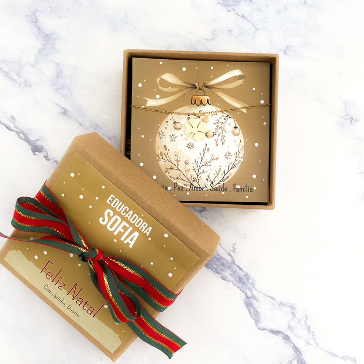 Colares de Natal Personalizados – Brilhos que Contam Histórias 🎁✨💖