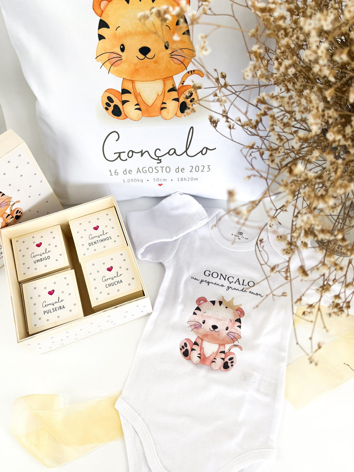Conjunto de Nascimento Animais Fofinhos