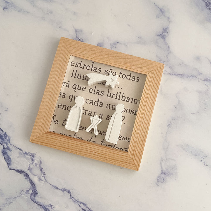 Presépio com Alma — Quadrinho Presépio