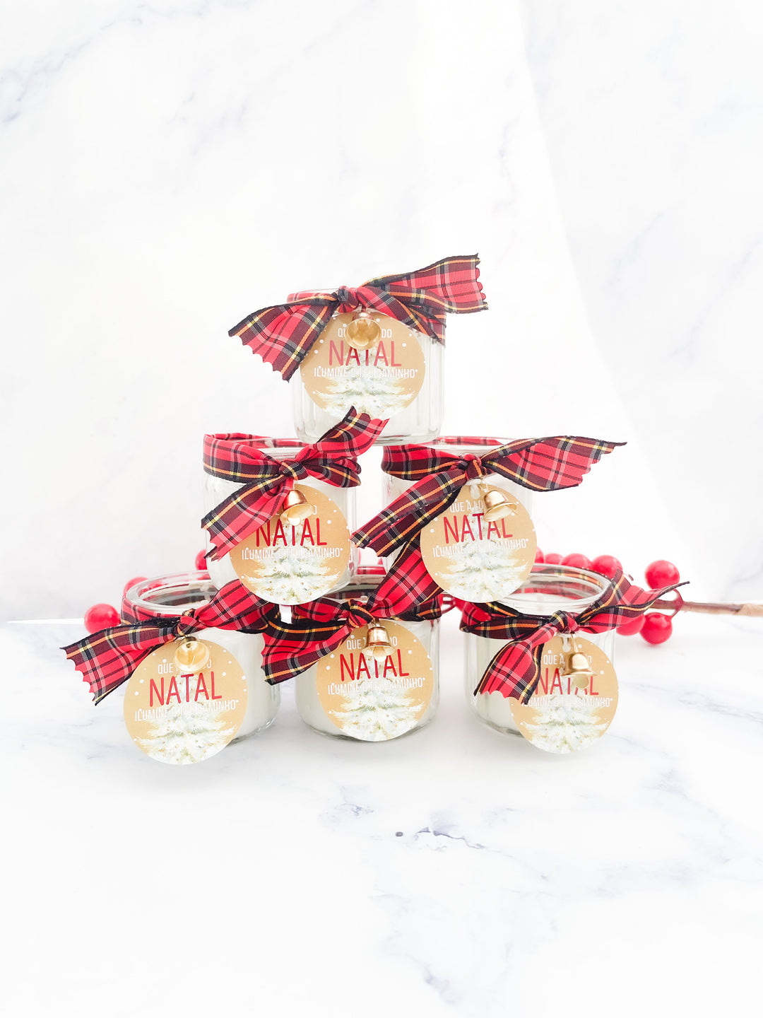 Mini Velinha de Natal | Presente de Natal