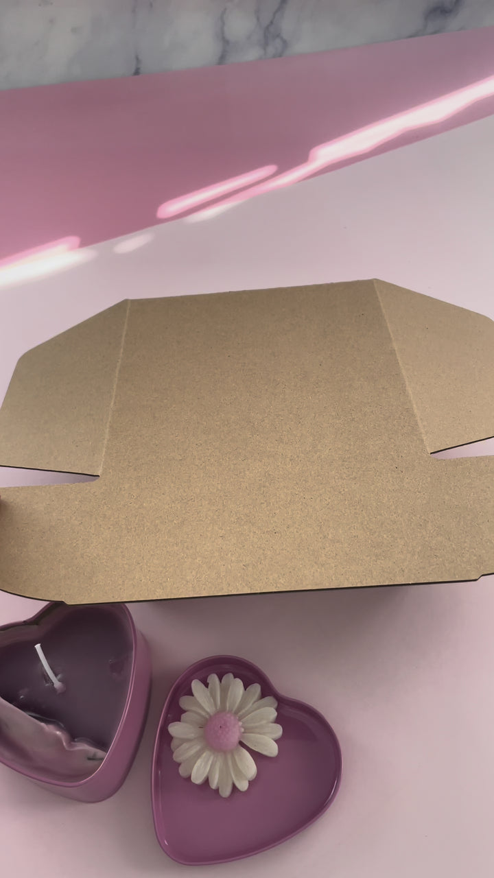 Com Todo o Meu Coração | Vela Coração com Fio Surpresa