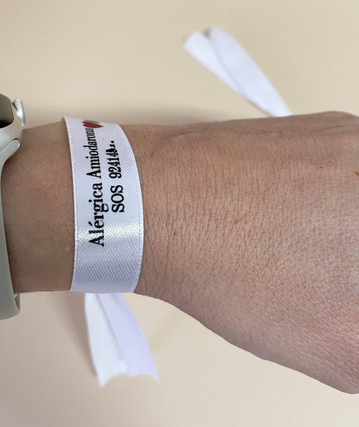 Conjunto de 6 Pulseira para intolerâncias e alergias