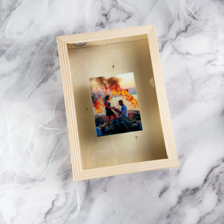 Quadro Caixa para Cerimónia das Areias - Cutxi Cutxi - Presentes Personalizados