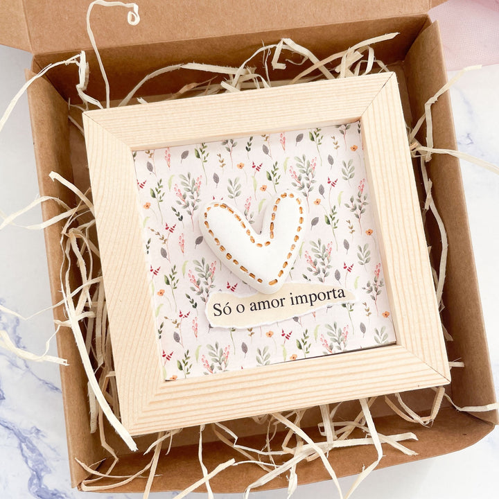 Quadro com Alma — Mãe - Cutxi Cutxi - Presentes Personalizados