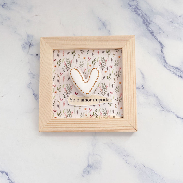 Quadro com Alma — Mãe - Cutxi Cutxi - Presentes Personalizados