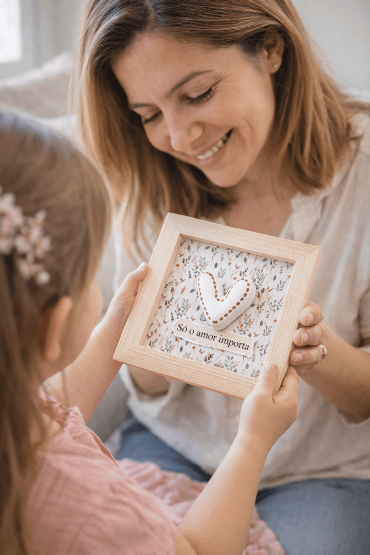 Quadro com Alma — Mãe - Cutxi Cutxi - Presentes Personalizados