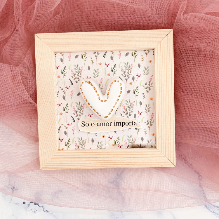 Quadro com Alma — Mãe - Cutxi Cutxi - Presentes Personalizados