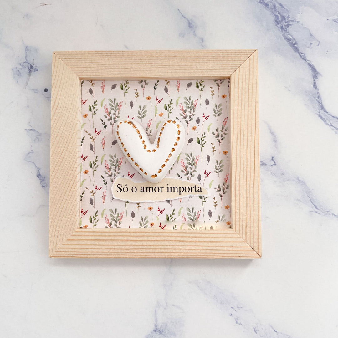 Quadro com Alma — Mãe - Cutxi Cutxi - Presentes Personalizados