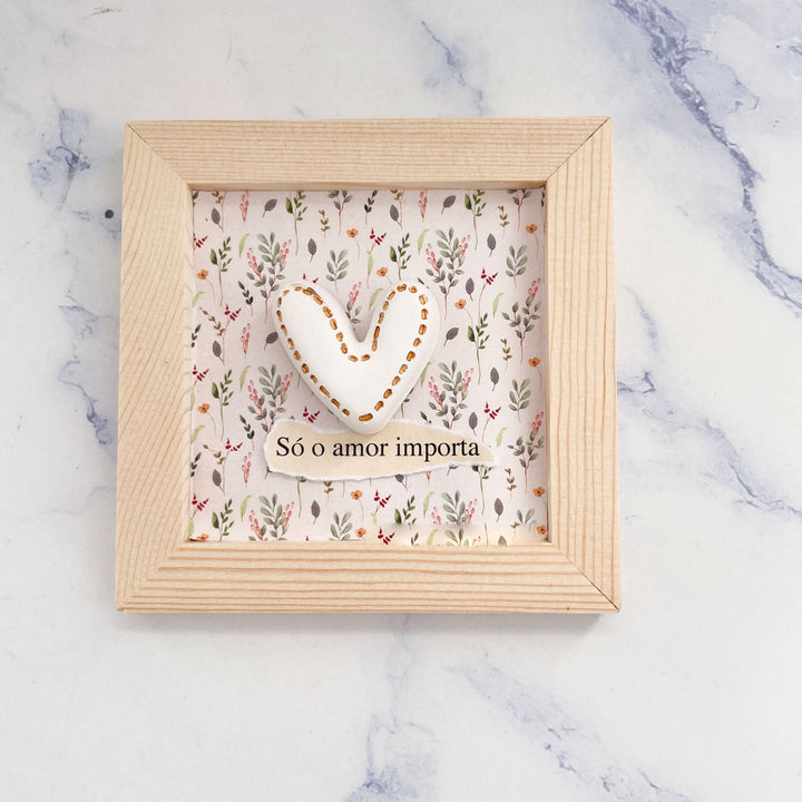 Quadro com Alma — Mãe - Cutxi Cutxi - Presentes Personalizados