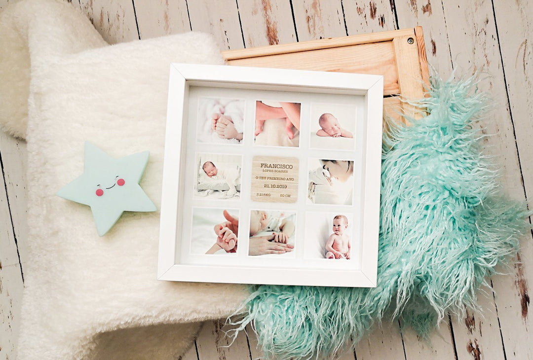 Quadro de Memórias com Fotos (Sugestão Presente) - Cutxi Cutxi - Presentes Personalizados