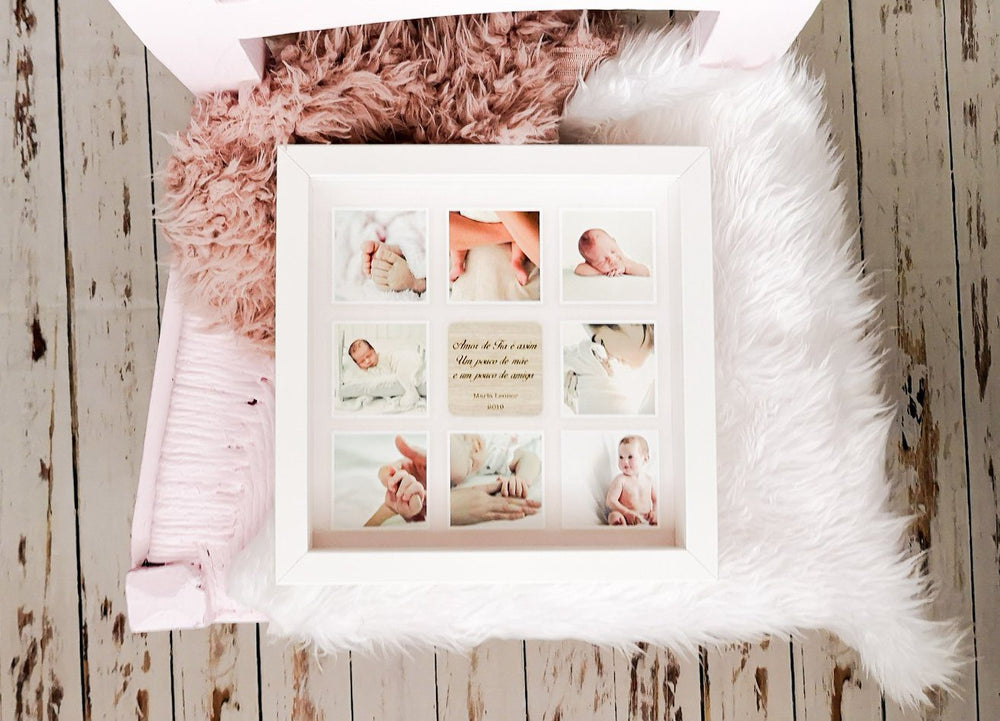 Quadro de Memórias com Fotos (Sugestão Presente) - Cutxi Cutxi - Presentes Personalizados