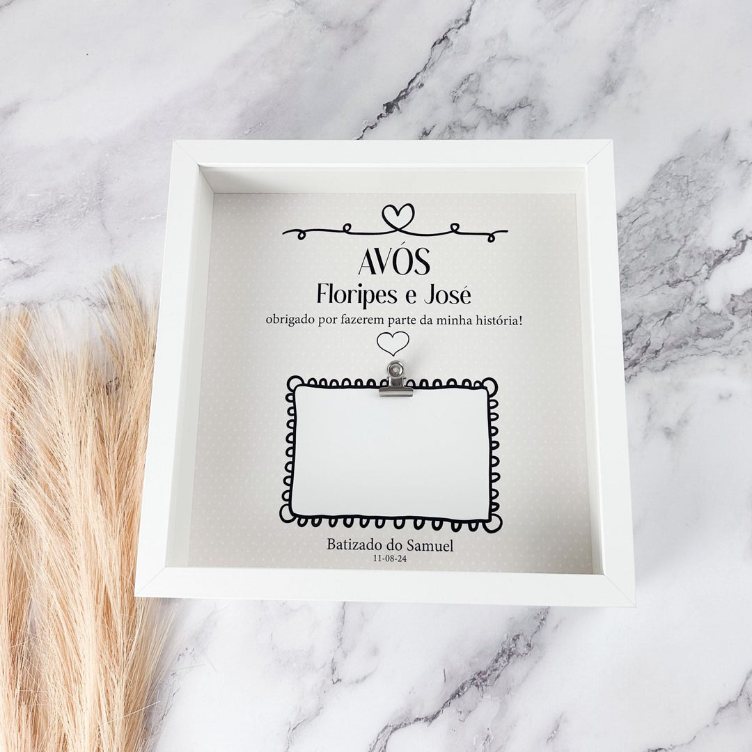 Quadro Memória de um Lindo Dia - Cutxi Cutxi - Presentes Personalizados