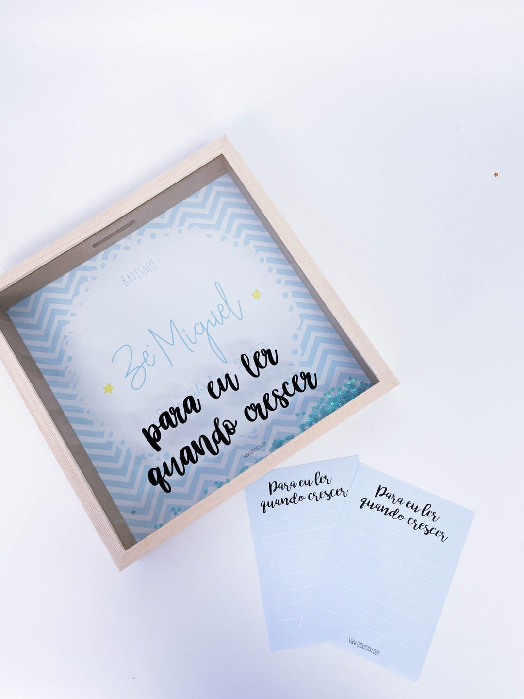 Quadro para Mensagens (Ideal para Livro de Honra) - Cutxi Cutxi - Presentes Personalizados