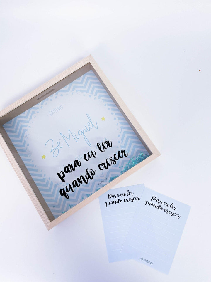 Quadro para Mensagens (Ideal para Livro de Honra) - Cutxi Cutxi - Presentes Personalizados