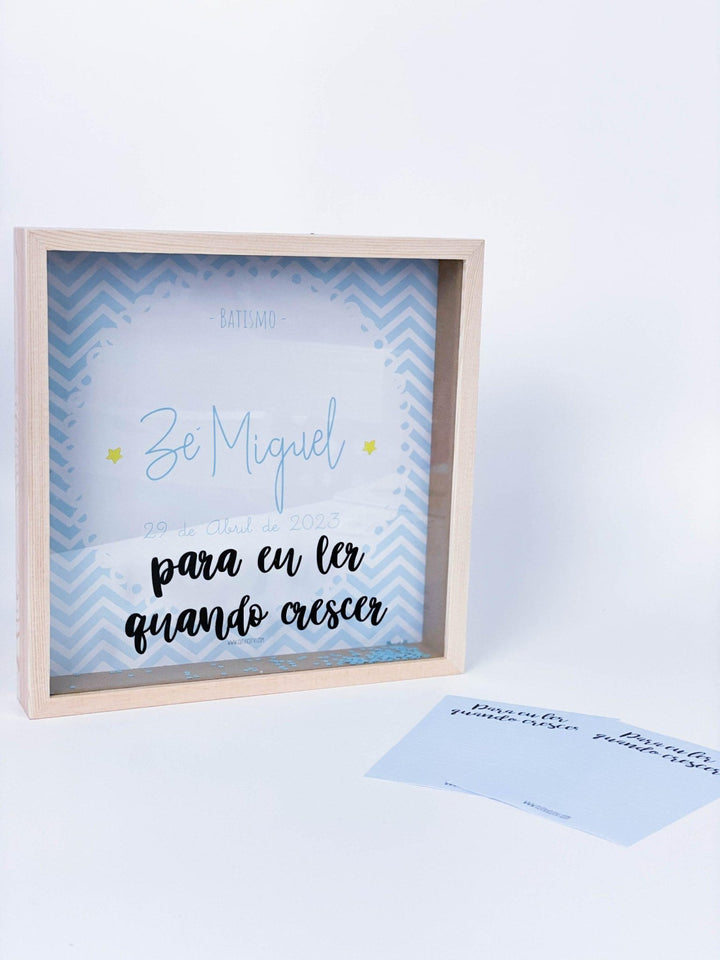 Quadro para Mensagens (Ideal para Livro de Honra) - Cutxi Cutxi - Presentes Personalizados