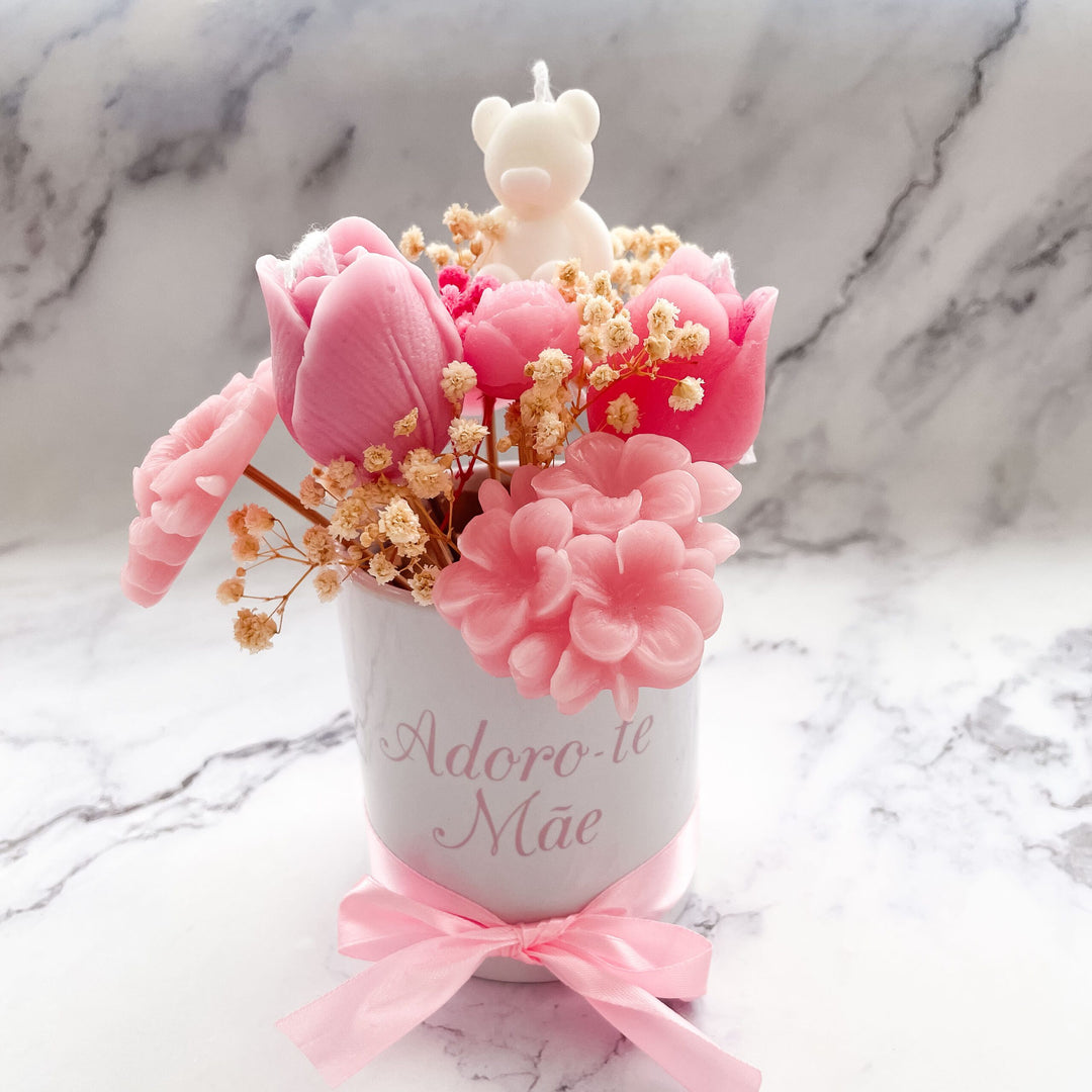 Jardim de Amor em Forma de Velas – Personalizado para Quem Mais Amas! 🌸💛