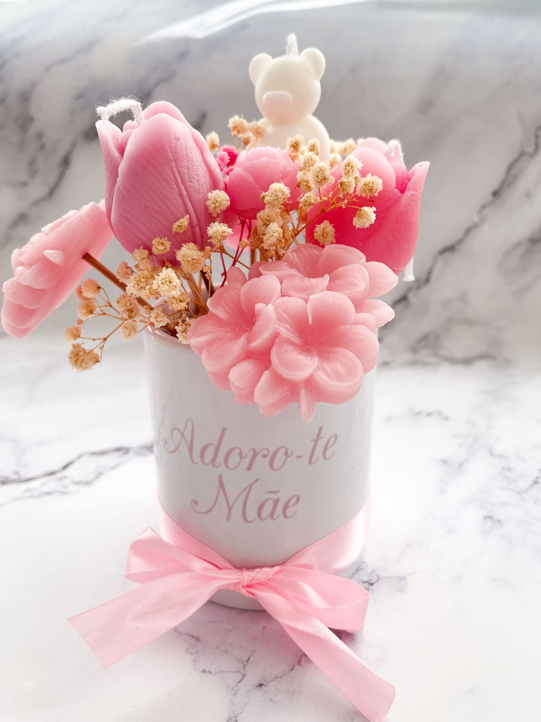 Jardim de Amor em Forma de Velas – Personalizado para Quem Mais Amas! 🌸💛