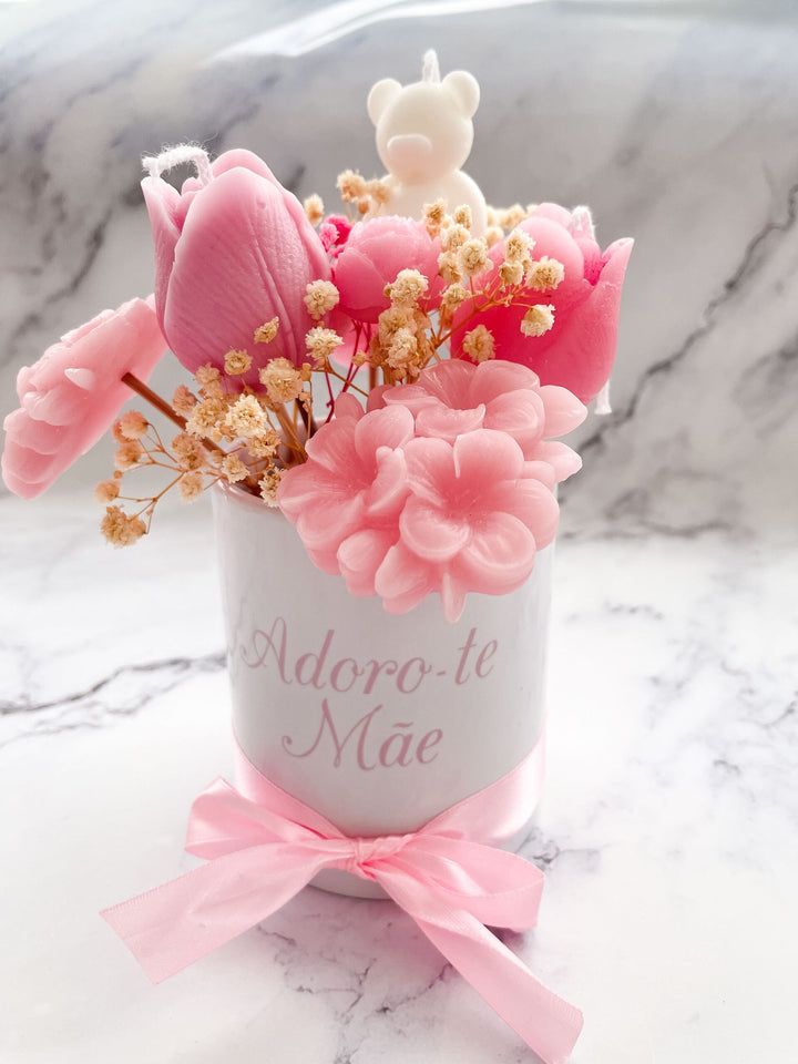 Jardim de Amor em Forma de Velas – Personalizado para Quem Mais Amas! 🌸💛