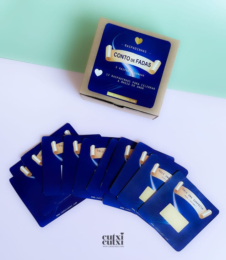 Raspadinhas Conto de Fadas - Presente Dia dos Namorados - Cutxi Cutxi - Presentes Personalizados