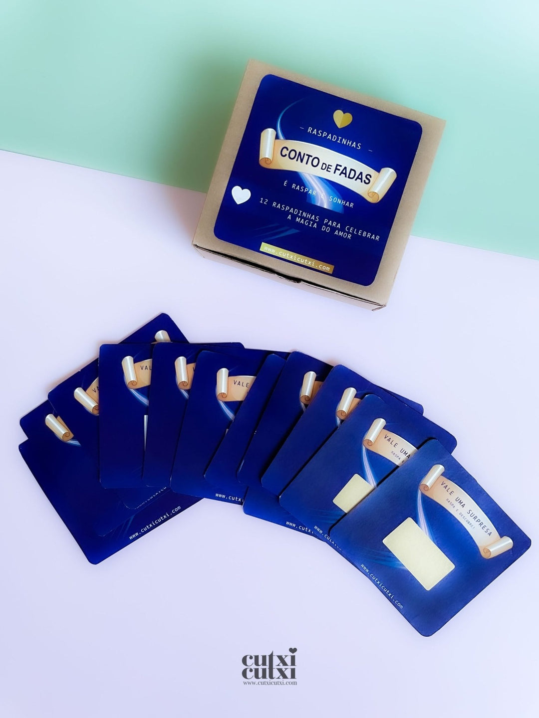 Raspadinhas Conto de Fadas - Presente Dia dos Namorados - Cutxi Cutxi - Presentes Personalizados