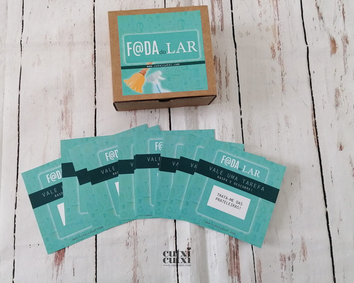 Raspadinhas Fada do Lar - Presente Namorados