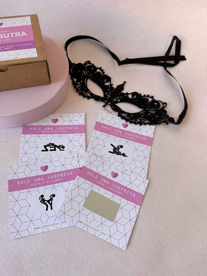 Raspadinhas KAMASUTRA - Especial Meninas - Cutxi Cutxi - Presentes Personalizados