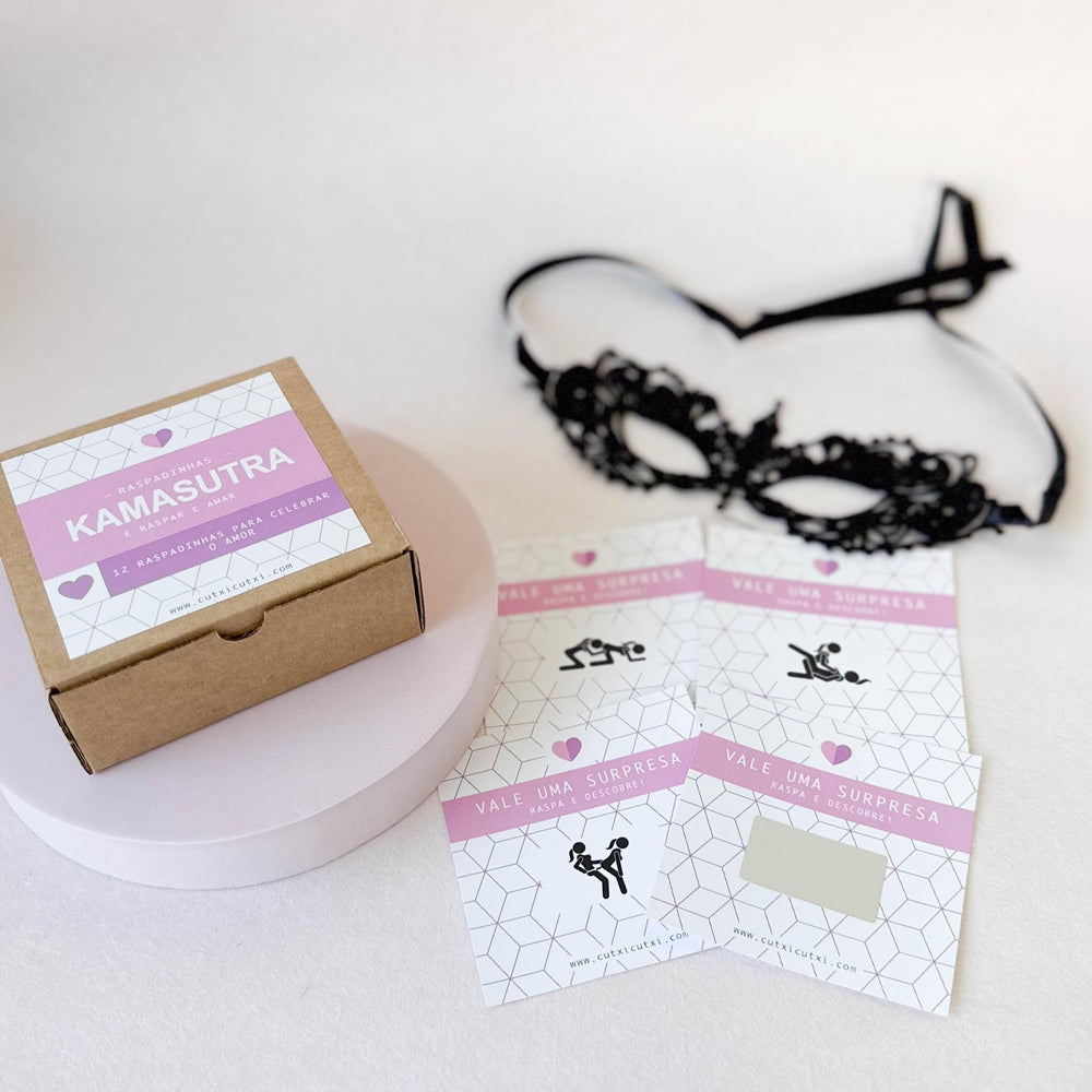 Raspadinhas KAMASUTRA - Especial Meninas - Cutxi Cutxi - Presentes Personalizados