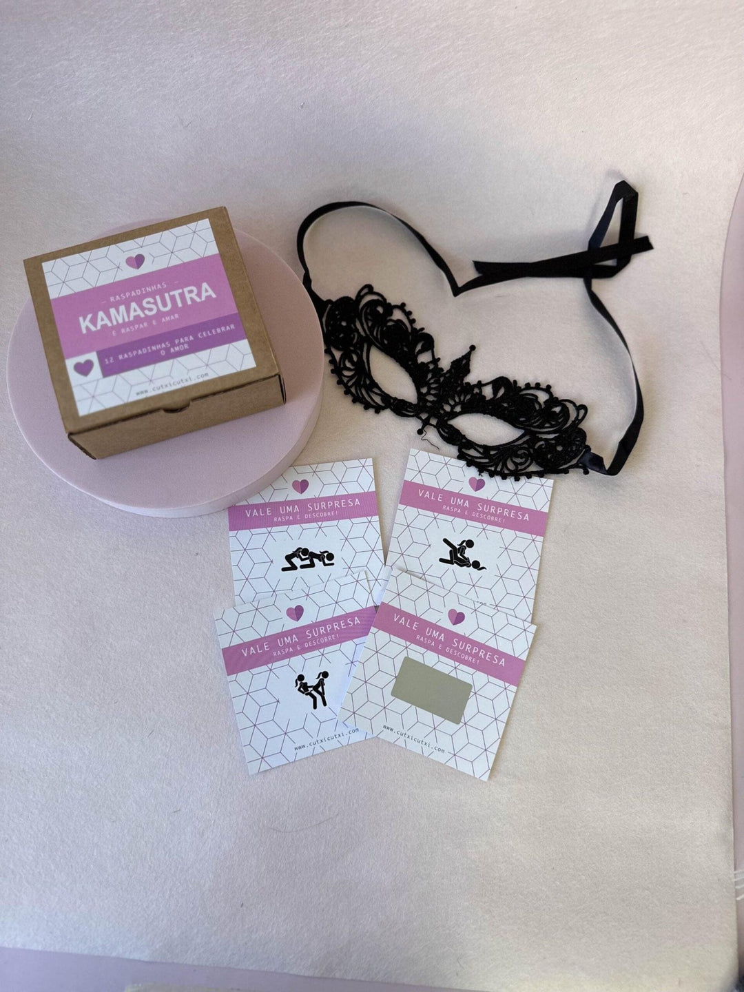Raspadinhas KAMASUTRA - Especial Meninas - Cutxi Cutxi - Presentes Personalizados
