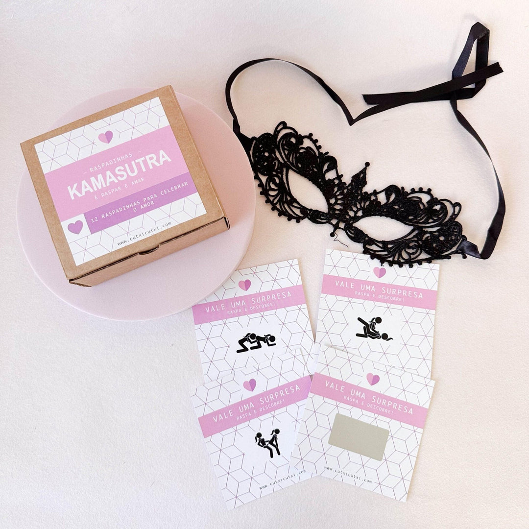 Raspadinhas KAMASUTRA - Especial Meninas - Cutxi Cutxi - Presentes Personalizados