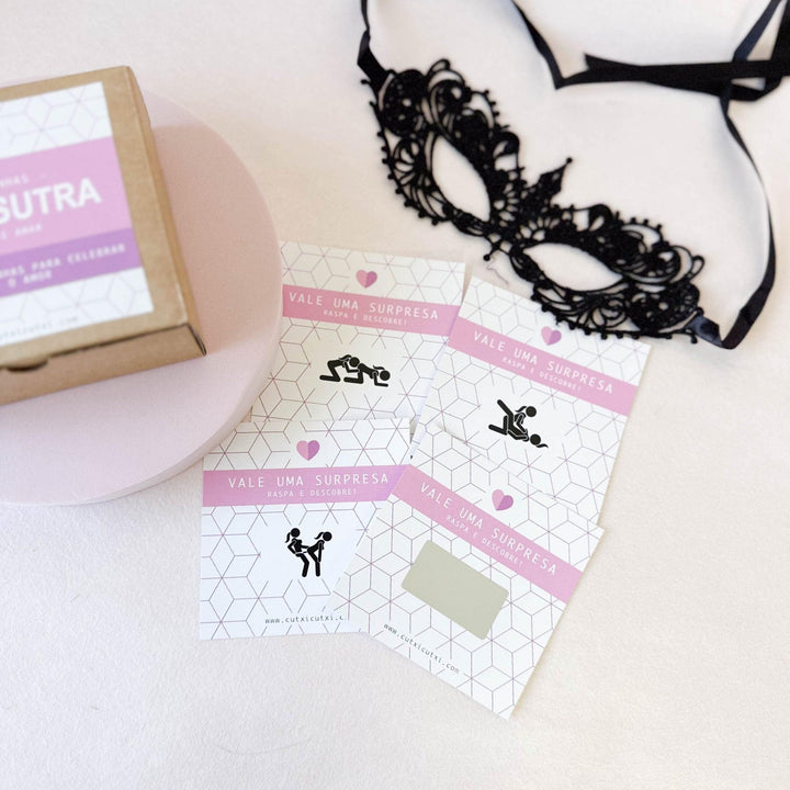 Raspadinhas KAMASUTRA - Especial Meninas - Cutxi Cutxi - Presentes Personalizados