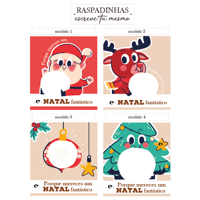 Raspadinhas de Natal - Quem escreve és tu!