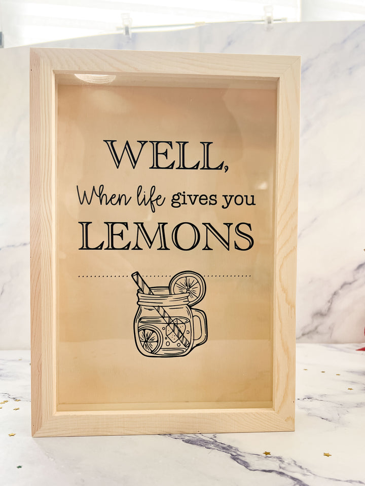 Quadro Guarda Rolhas ou Caricas Memórias