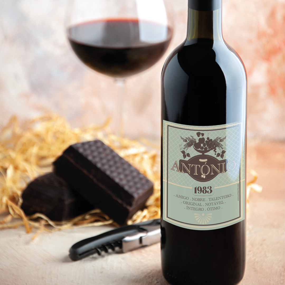 Rótulo Personalizado para Garrafa – À Sua Medida