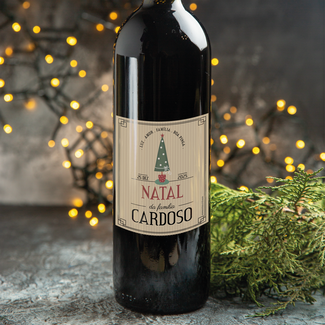 Rótulo Personalizado para Garrafa – À Sua Medida