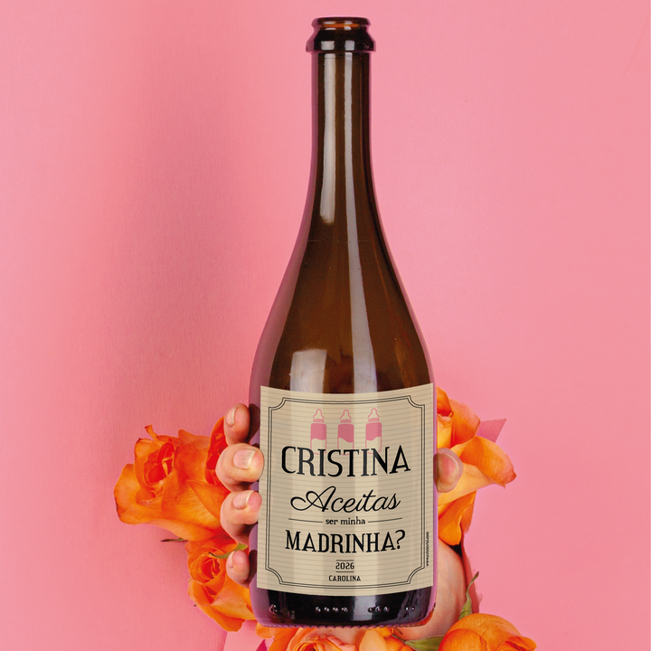 Rótulo Personalizado para Garrafa – À Sua Medida