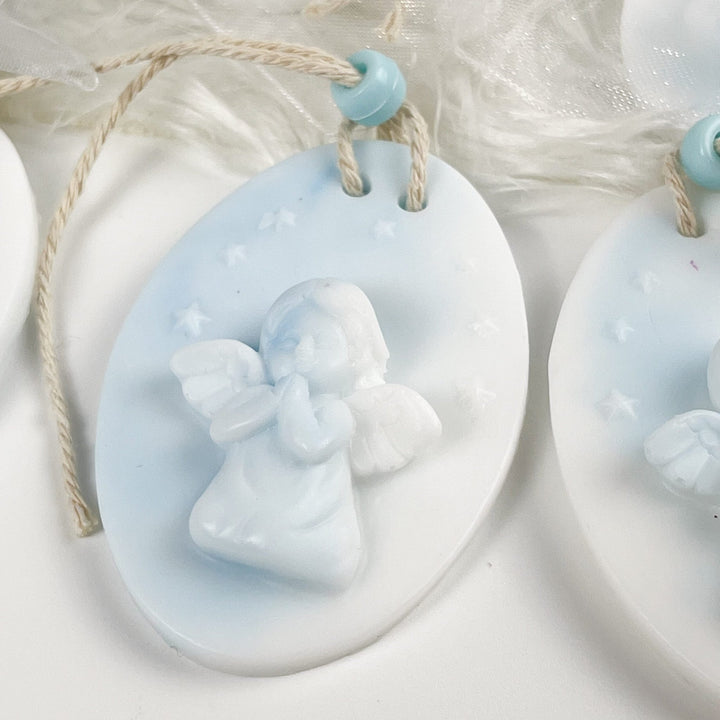 Sabonete Artesanal Anjo da Guarda | Lembrança Batizado - Cutxi Cutxi - Presentes Personalizados