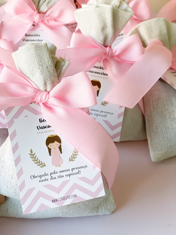 Saché de Alfazema - Lembrança Primeira Comunhão - Cutxi Cutxi - Presentes Personalizados