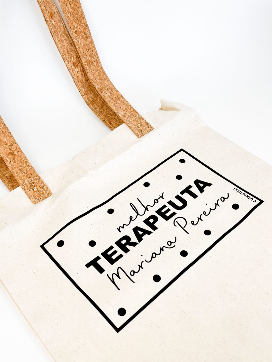 Saco de Pano Melhor Terapeuta - Cutxi Cutxi - Presentes Personalizados