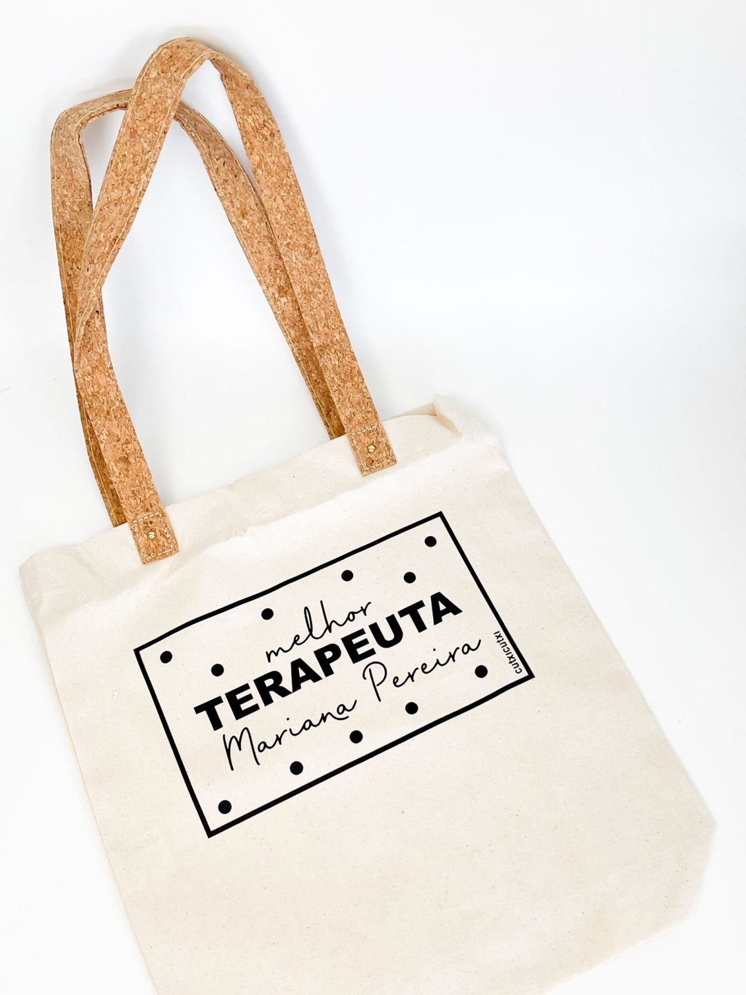 Saco de Pano Melhor Terapeuta - Cutxi Cutxi - Presentes Personalizados