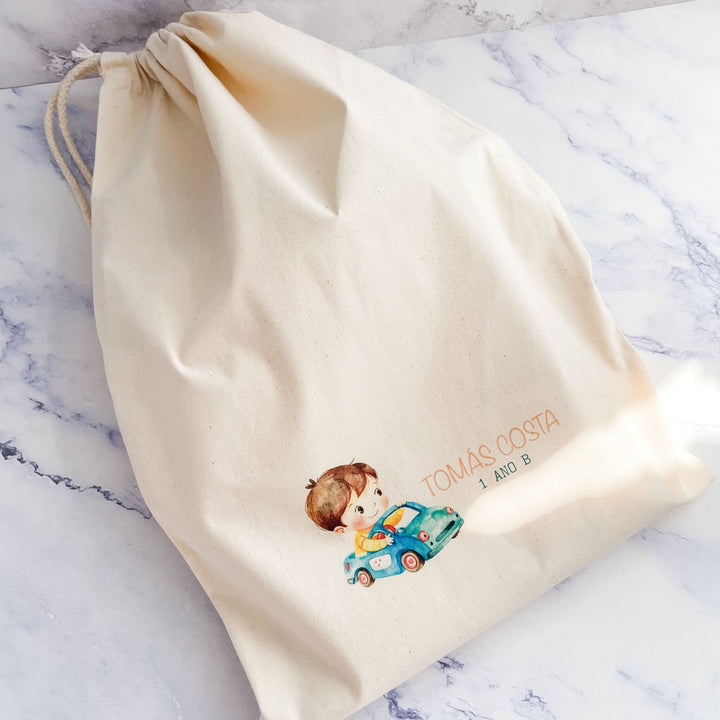 🧦 Saco Para Roupa ou Acessórios | Regresso à Escola - Cutxi Cutxi - Presentes Personalizados