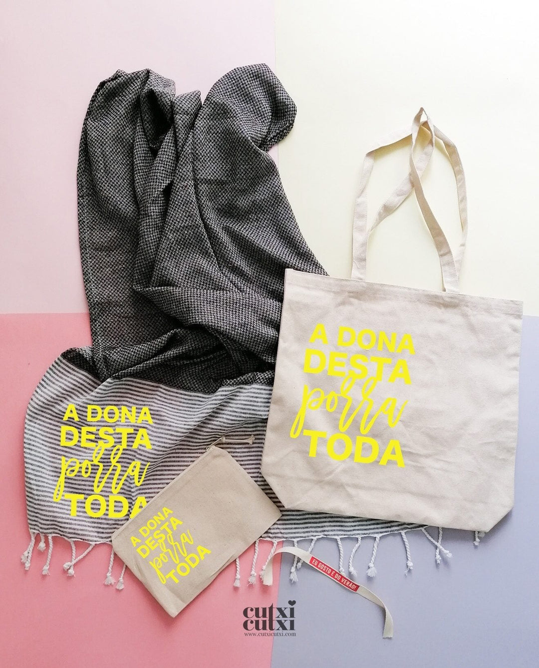 Saco XXL de Verão - Cutxi Cutxi - Presentes Personalizados